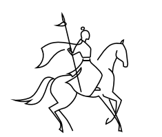 Rongma Mulan — line-drawn figurative mark