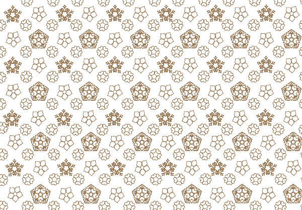 Mulan Maison wall pattern and linear motif