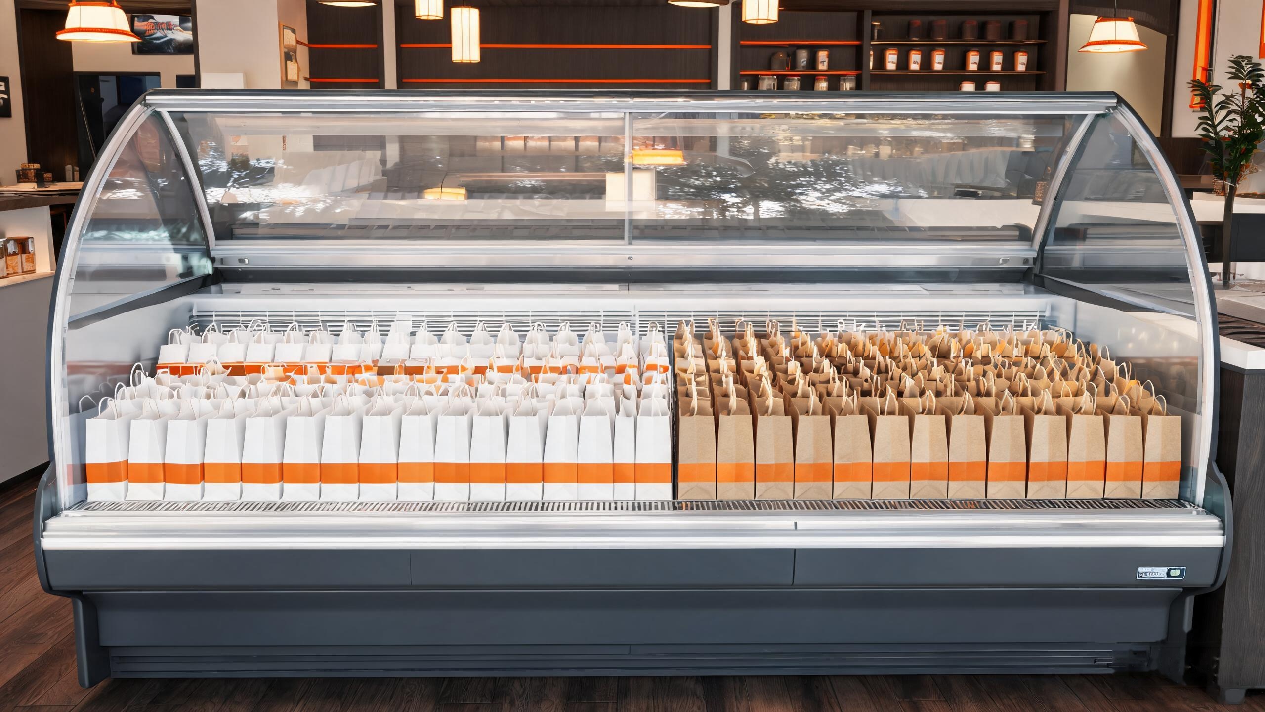 The MULAN DIAN® freezer: a full cabinet of standard-sized bags