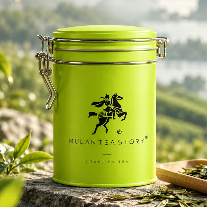 clean-fragrant Longjing (75g single tin)